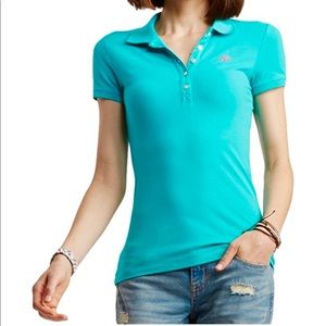 3/$15 Aéropostale turquoise polo